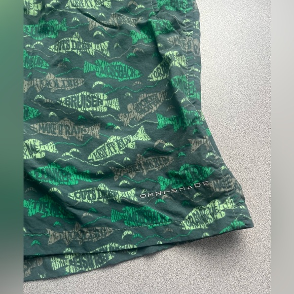 Columbia Performance Fishing Gear Men's Swim Trunks Fishing Shorts Medium - Picture 2 of 6